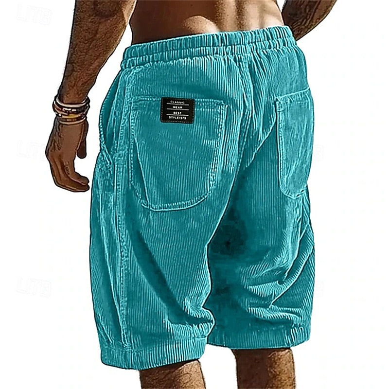 Men's Casual Corduroy Shorts