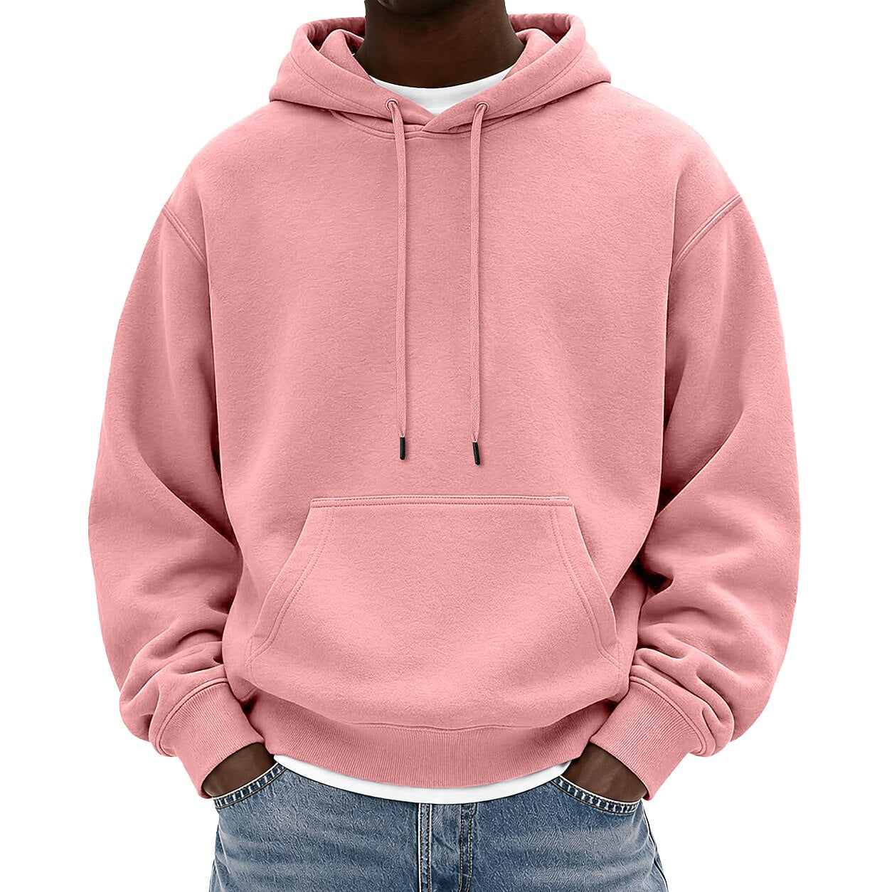 Comfort Pocketed Cotton Hoodie