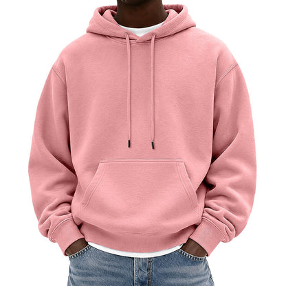 Comfort Pocketed Cotton Hoodie