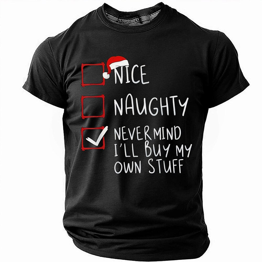 Christmas Buy My Own Stuff Tee