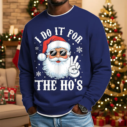 Christmas Santa Festive Vintage Cool Sweatshirt