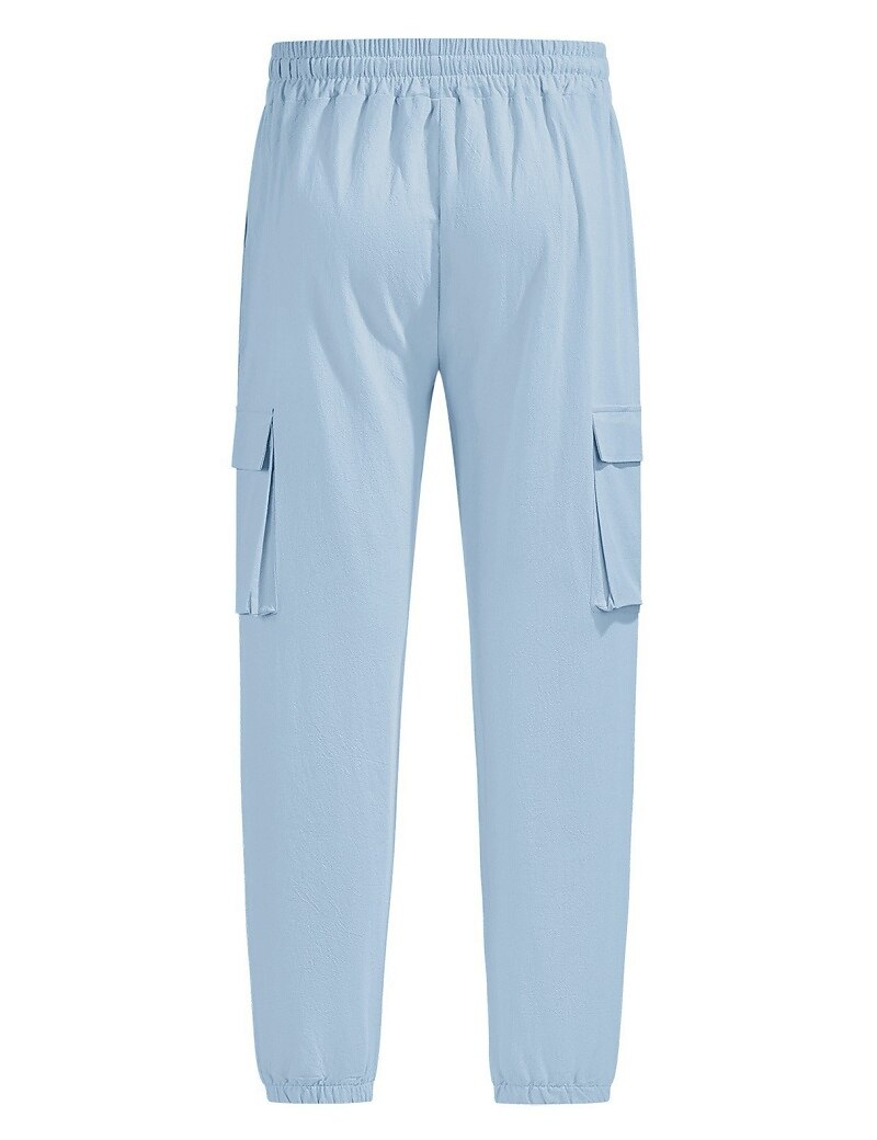 Lightweight Cotton-Linen Pants