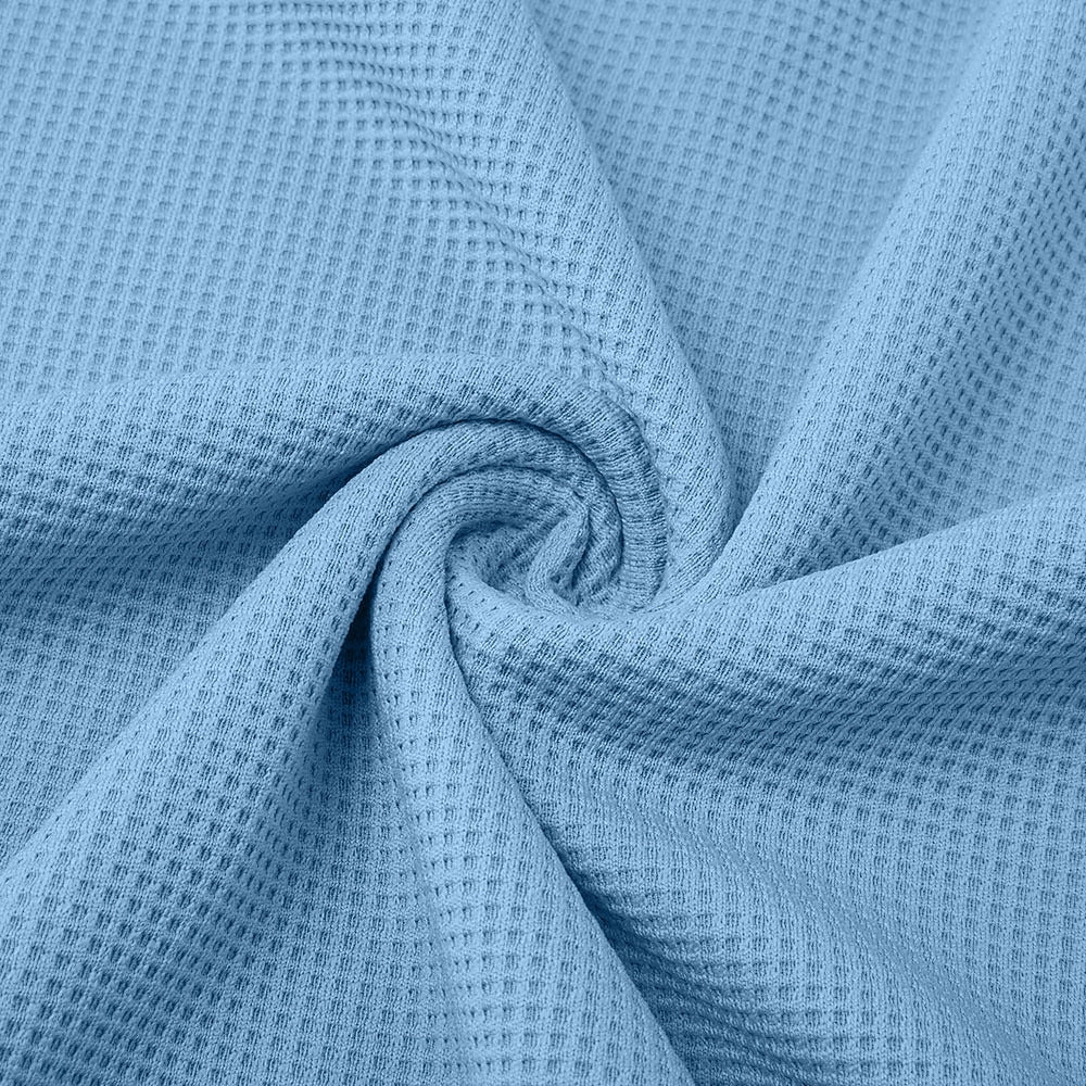 Colorblock Waffle Polo Shirts