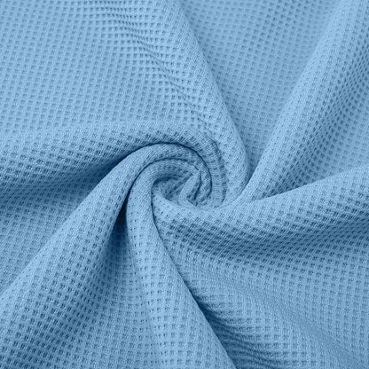 Colorblock Waffle Polo Shirts