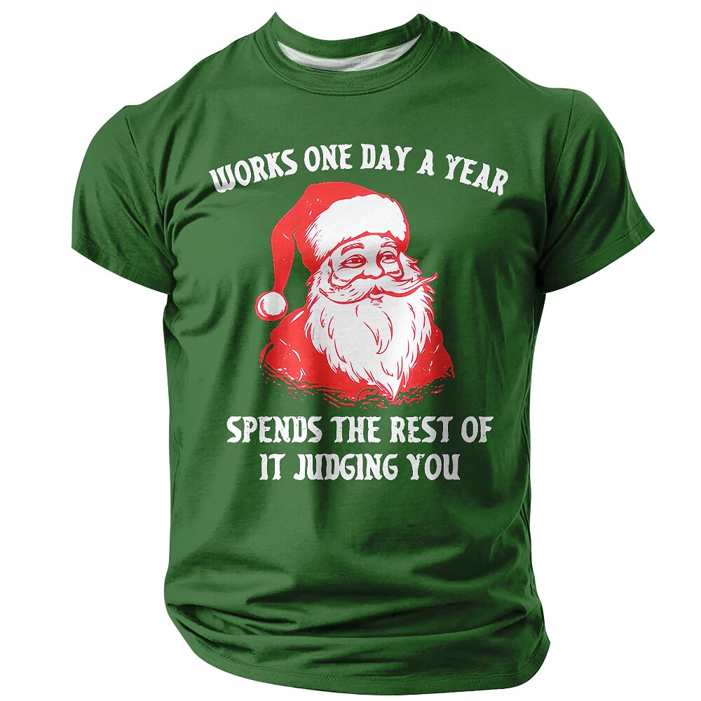 Christmas Santa Works One Day Tee