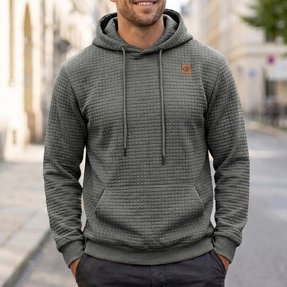 Comfort Waffle Drawstring Hoodie