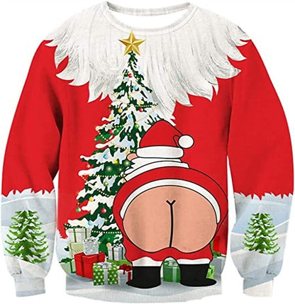 Christmas Santa Festive Holiday Merry Sweatshirt