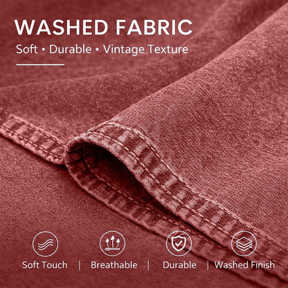 Vintage Washed Western Pocket Shirt