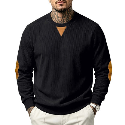 Soft Textured Corduroy Sweatshirt