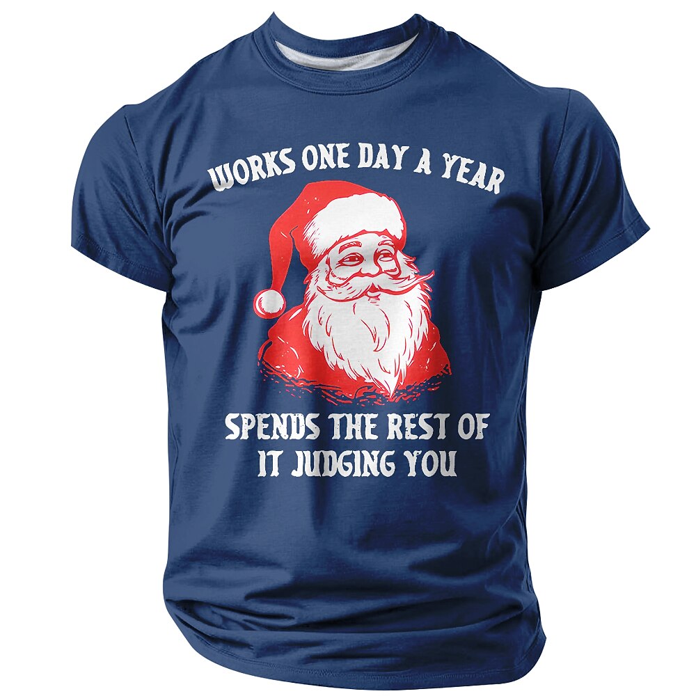 Christmas Santa Works One Day Tee