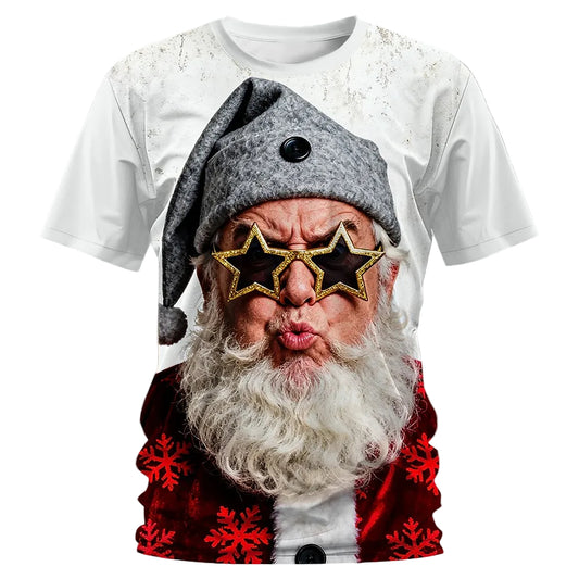Cool Santa Christmas Gift Tee