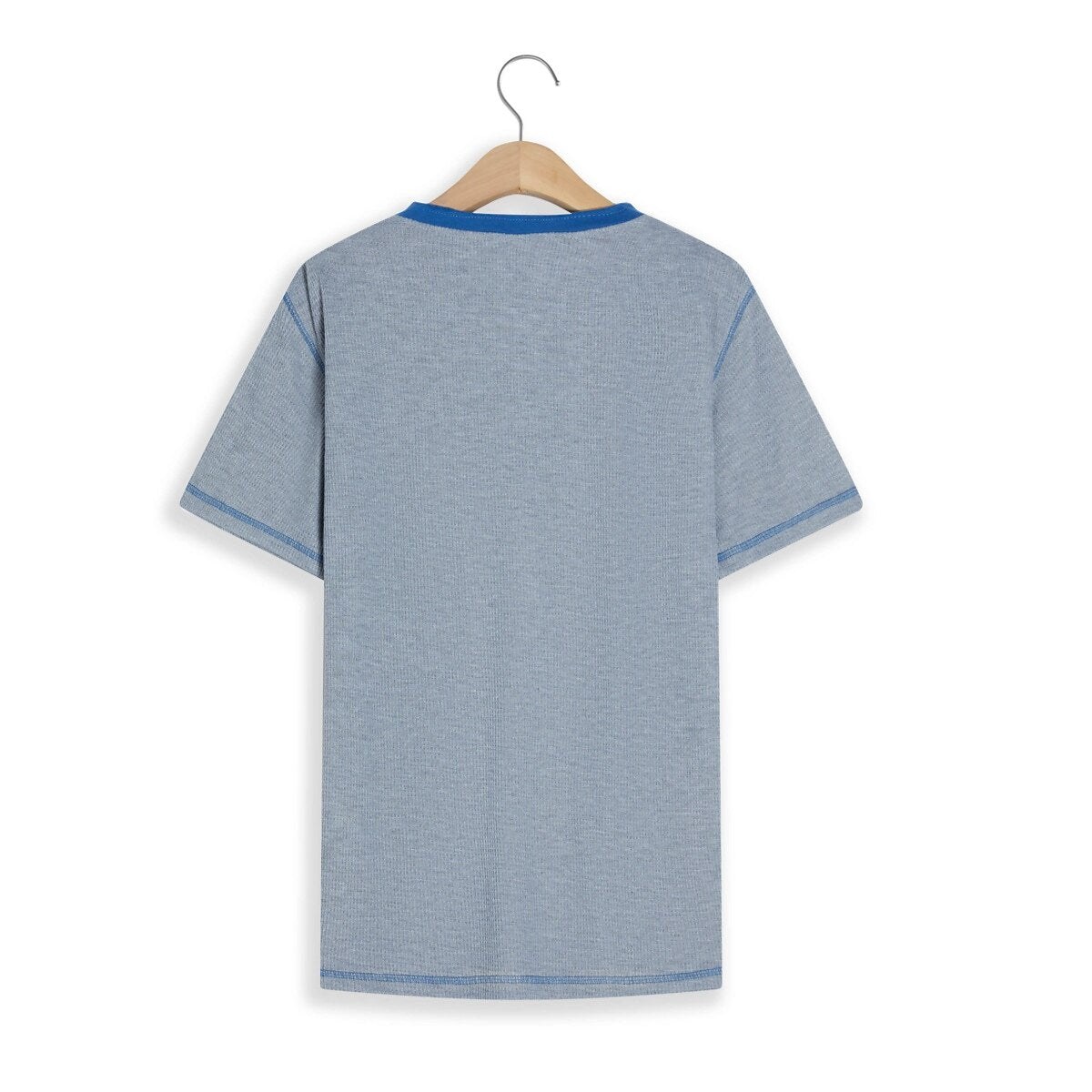 Men's Waffle V-neck T-Shirt