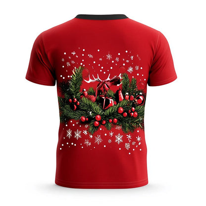 Men's Christmas Tree Snowflake Costume Tee