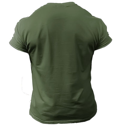 Men's Evergreen Santa Christmas T-Shirt