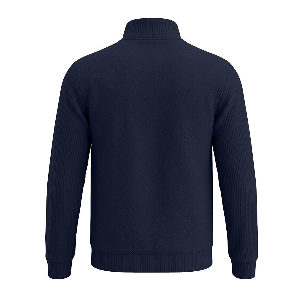 Jacquard Comfort Quarter Zip Sweatshirt
