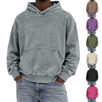 Broken-In Washed Cotton Hoodie