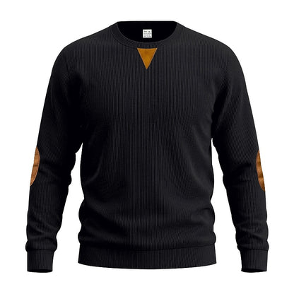 Soft Textured Corduroy Sweatshirt