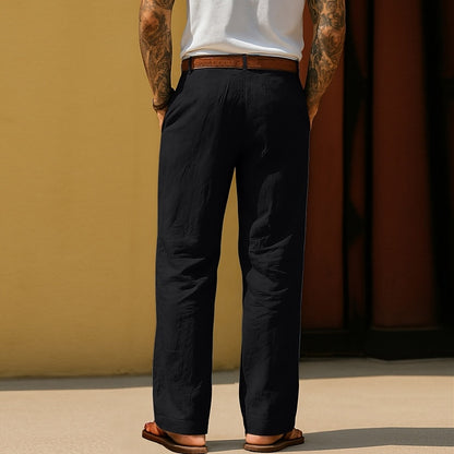 Men's Cotton Linen Baggy Pants
