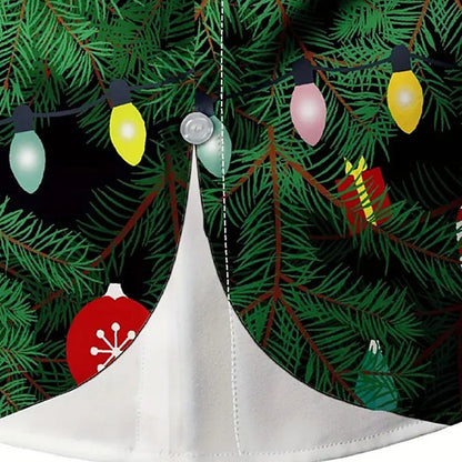 Christmas Tree Costume Casual Button Shirt
