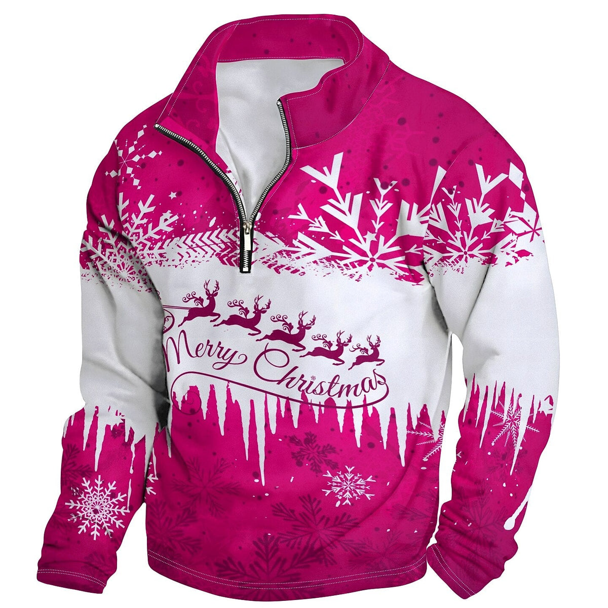 Christmas Festive Print Sweatshirt