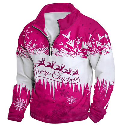 Christmas Festive Print Sweatshirt