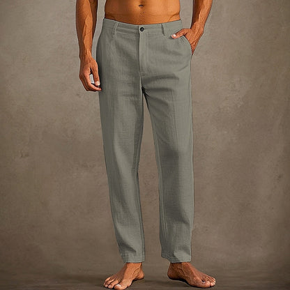 Summer Cotton Linen Pants - Everyday Comfort for Men