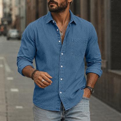 Soft Washed Cotton Casual Shirt
