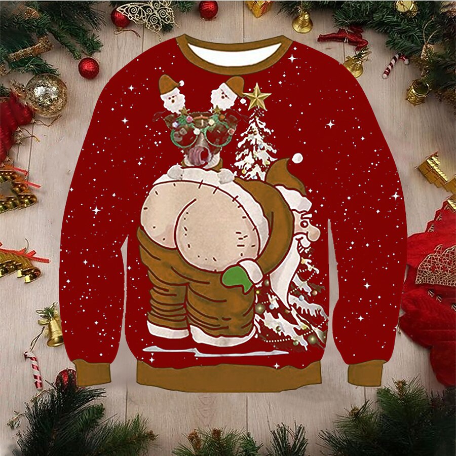 Christmas Santa Festive Holiday Merry Sweatshirt