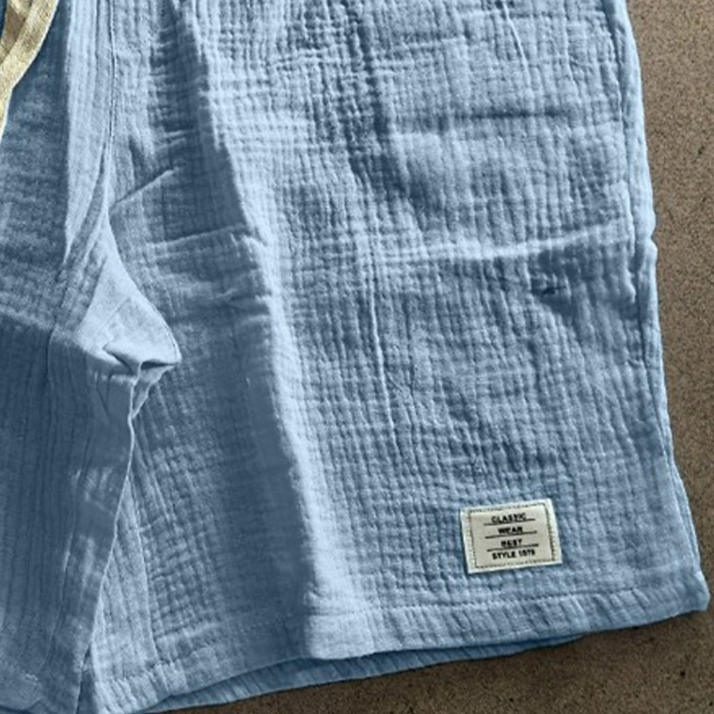 Breathable Cotton Linen Shorts