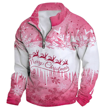 Christmas Festive Print Sweatshirt