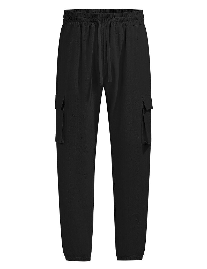 Lightweight Cotton-Linen Pants