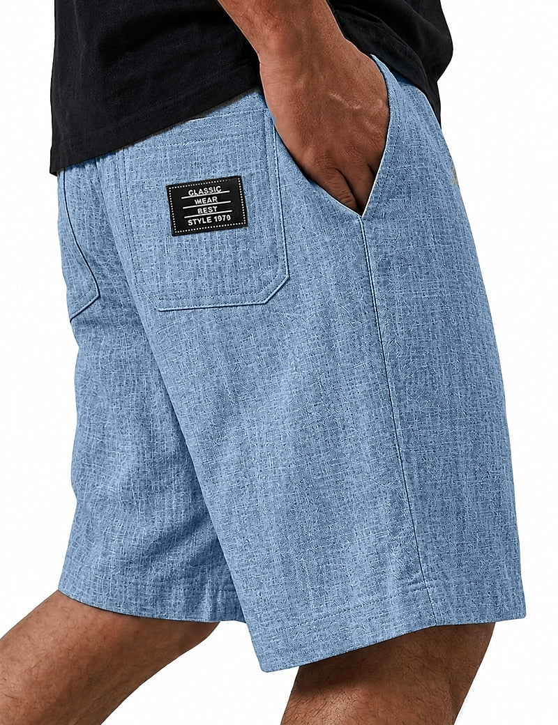 Comfort Linen Shorts With Pockets