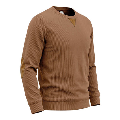 Soft Textured Corduroy Sweatshirt