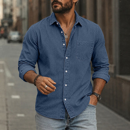 Soft Washed Cotton Casual Shirt