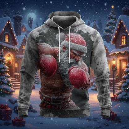 Christmas Muscle Festive Seasonal Hoodie