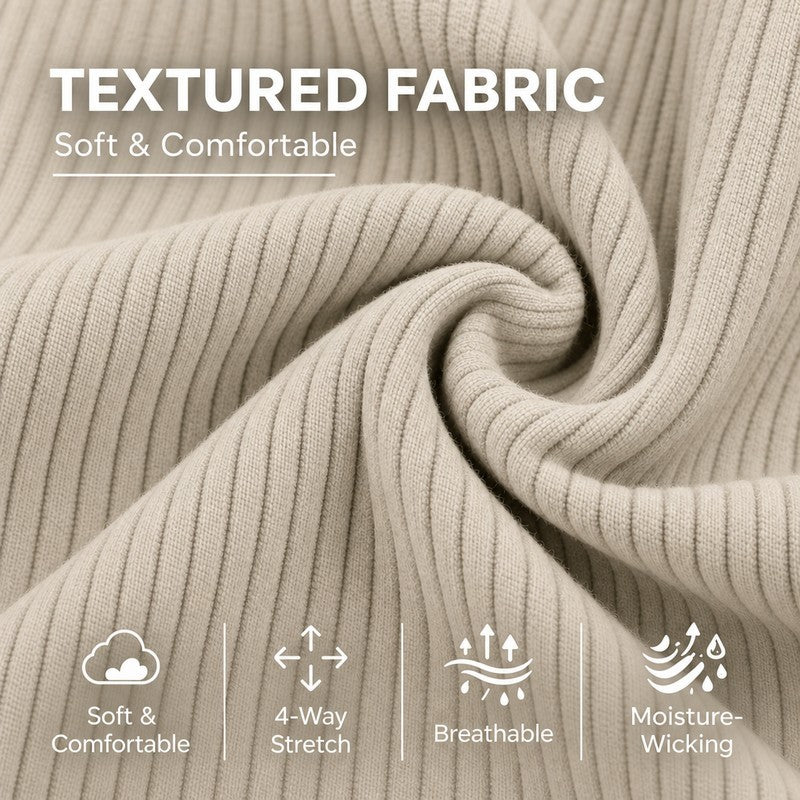 Premium Textured Corduroy Sweatshirt