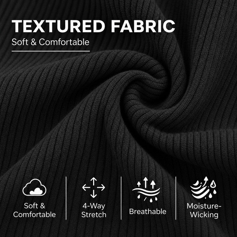 Soft Textured Corduroy Sweatshirt
