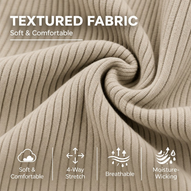 Patchwork Corduroy Crew Neck Sweatshirt