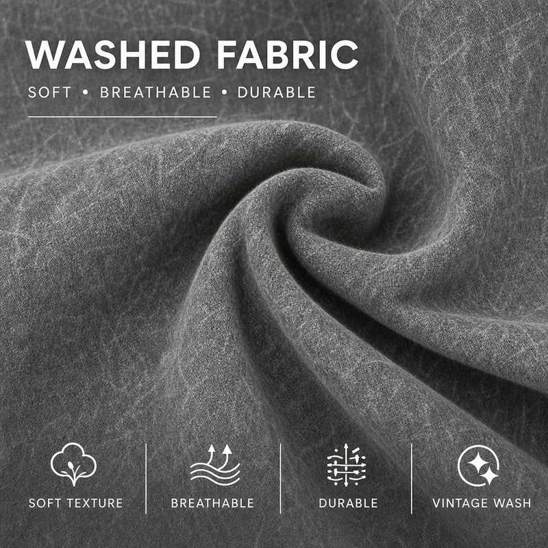 Broken-In Comfort Washed Cotton Polo Shirt
