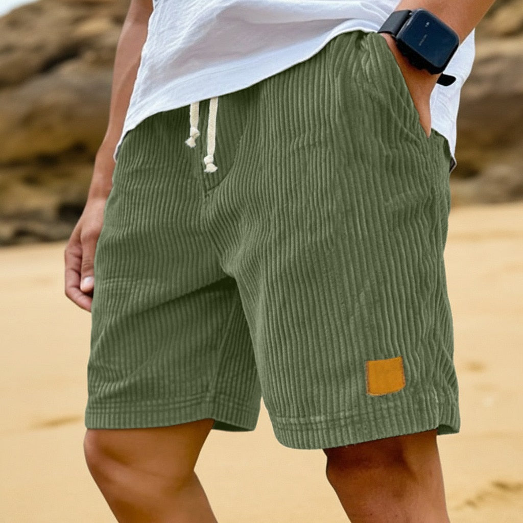 Men's Summer Corduroy Shorts