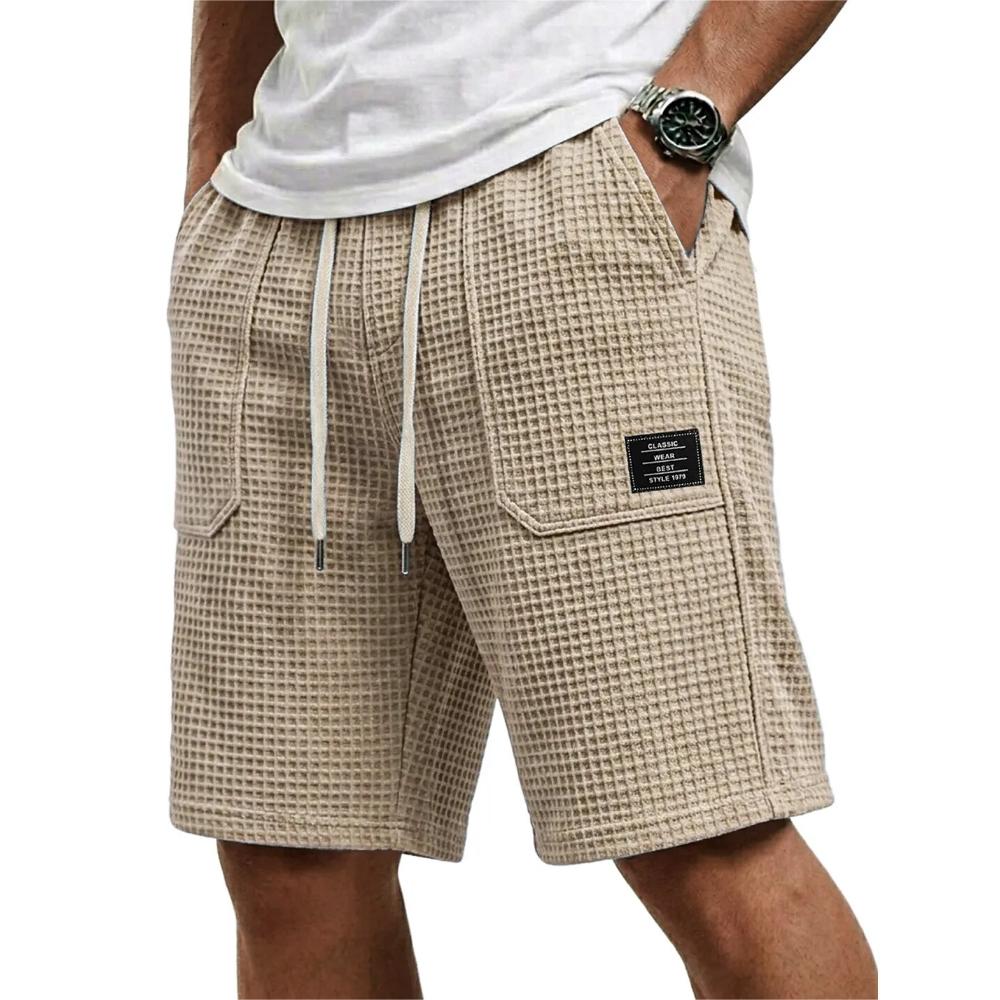 Waffle Shorts Pockets