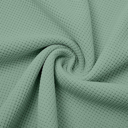 Waffle Zipped Polo Shirts