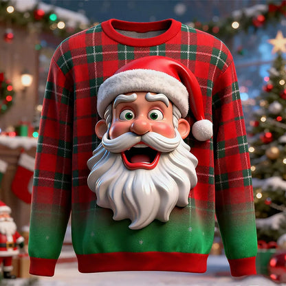 Santa Festive Vintage Classic Sweatshirt