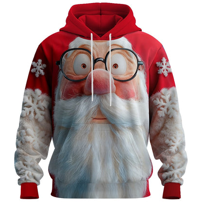 Santa Festive Vintage Party Hoodie