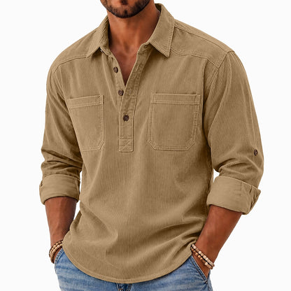 Corduroy Multi Pocket Work Shirt