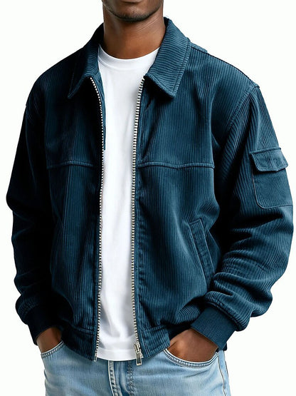 Classic Textured Corduroy Jacket
