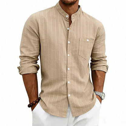 Men's Everyday Cotton Linen Shirt