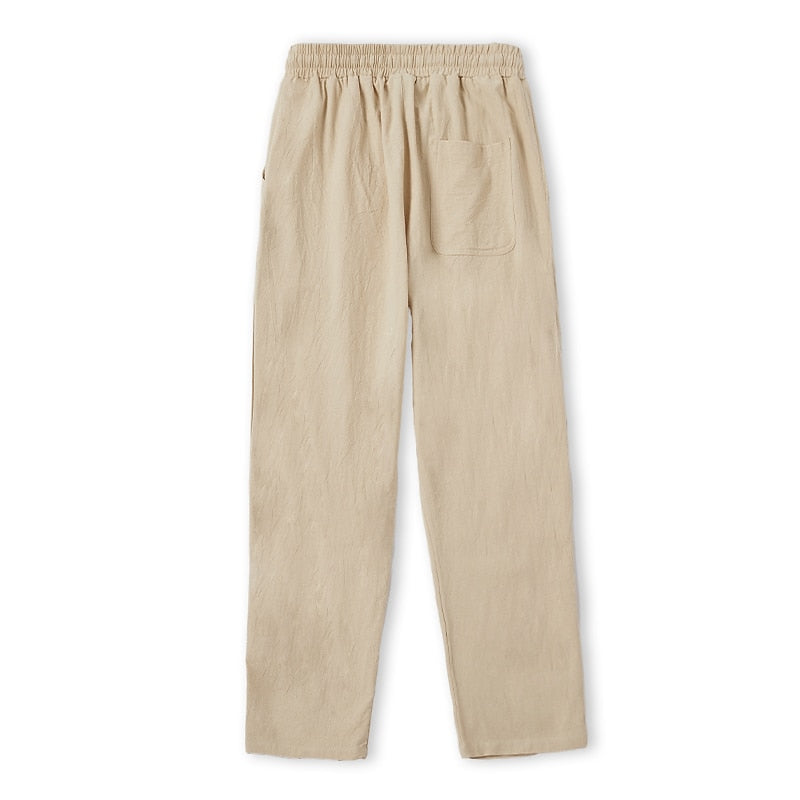 Cotton Linen Pants - Baggy, Soft, Breathable Summer Pants