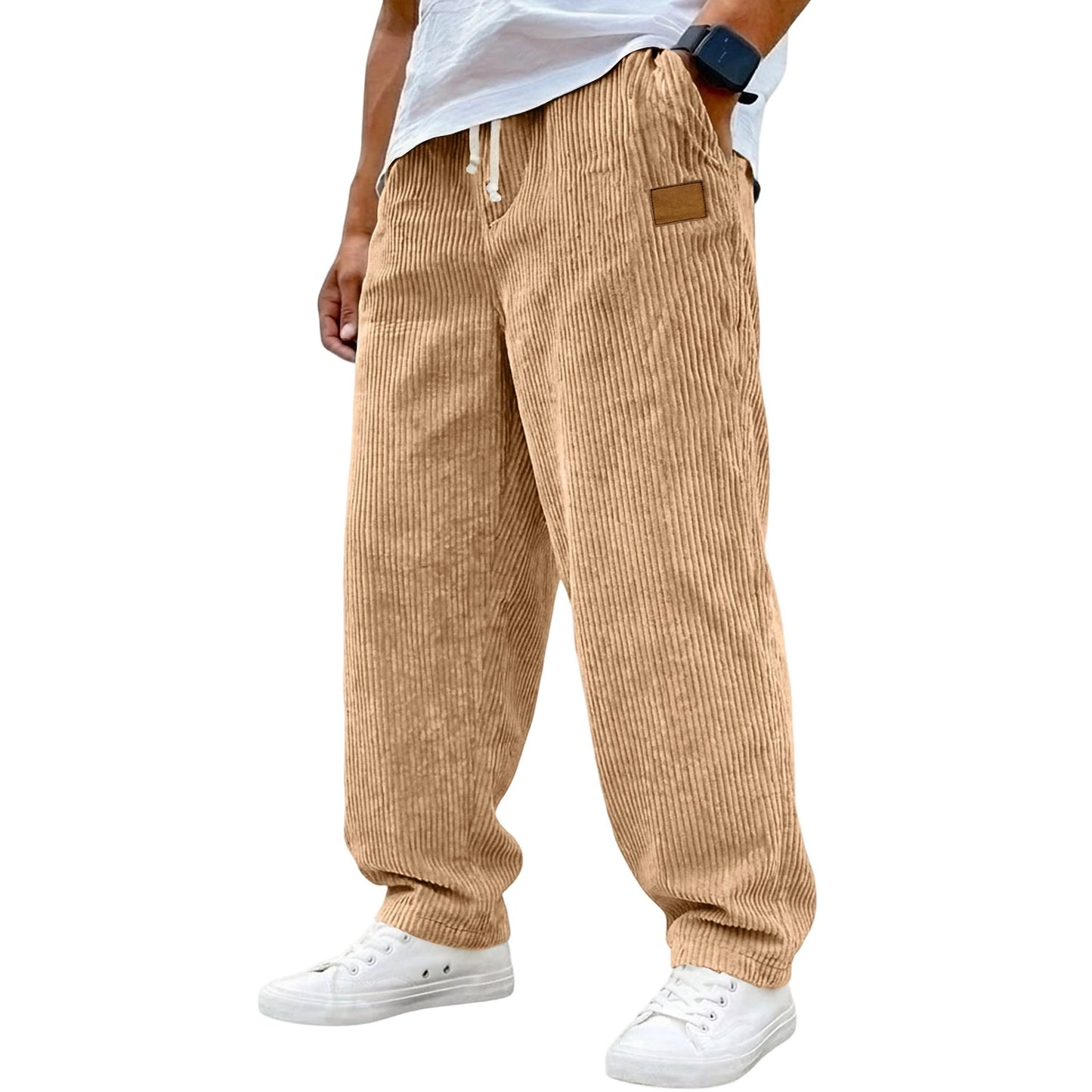 Men's Straight Leg Corduroy Pants