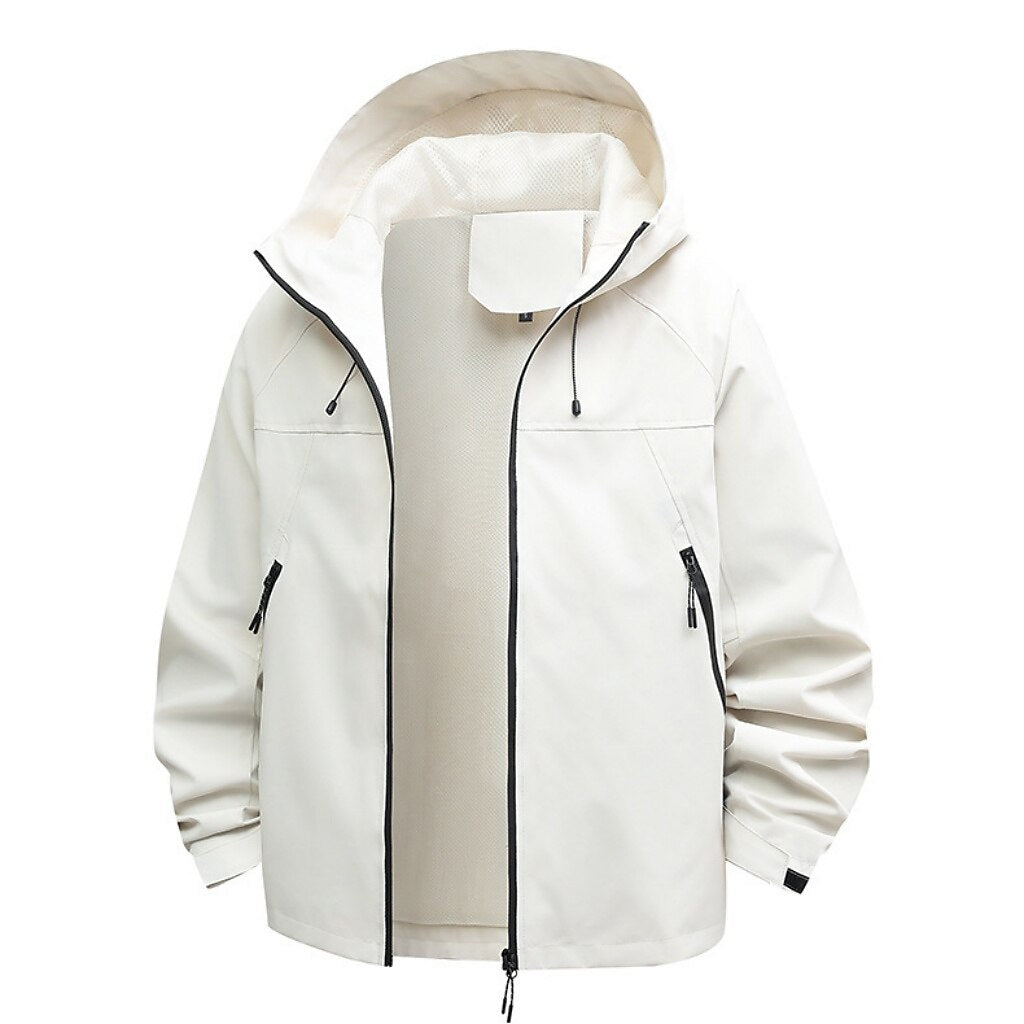 Men’s Windbreaker Hooded Jacket